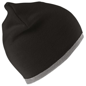 Result RC046 - Reversible fashion fit hat Black/ Grey