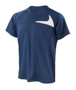 Spiro SP182 -  dash training shirt Navy/White