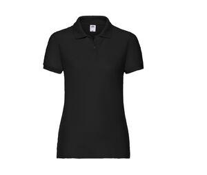 Fruit of the Loom SC281 - Ladyfit 65/35 Polo (63-212-0) Black