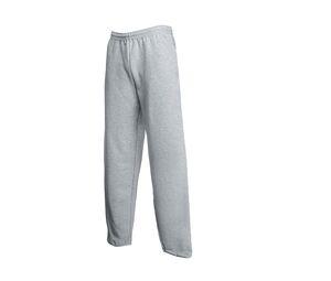 FRUIT OF THE LOOM SC293 - Open Hem Jog Pants Heather Grey