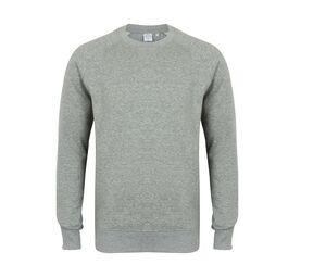 SF Men SF525 - Men's close-fitting sweatshirt with raglan sleeves Heather Grey