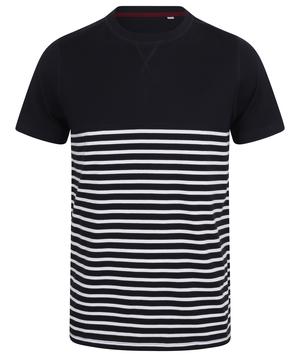 Front Row FR135 - SHORT SLEEVED BRETON T-SHIRT