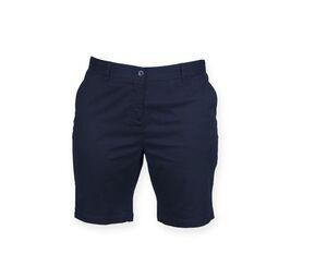 FRONT ROW FR606 - Short stretch femme sans pince Navy