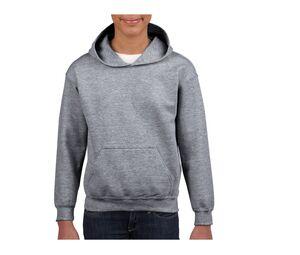 Gildan GN941 - Heavy Blend Youth Hooded Sweatshirt Graphite Heather