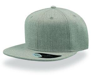 ATLANTIS AT013 - SNAP BACK CAP Grey melange