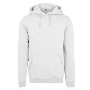 BUILD YOUR BRAND BY011 - Sweat capuche lourd White
