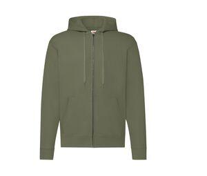 Fruit of the Loom SC374 - Hooded Sweat Jacket (62-062-0) Classic Olive