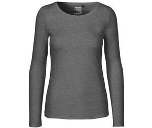 Neutral O81050 - Long-sleeved T-shirt for women Dark Heather