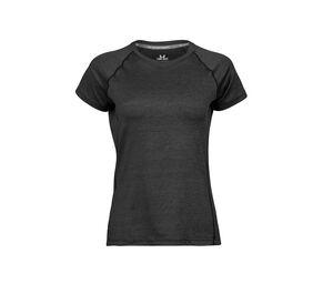 TEE JAYS TJ7021 - T-shirt de sport femme Black Melange
