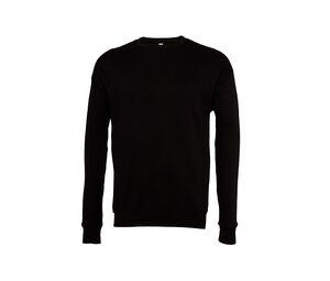 Bella + Canvas BE3945 - Unisex crew neck sweatshirt Black