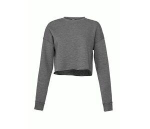 Bella + Canvas BE7503 - Womens short round neck sweatshirt