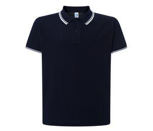 JHK JK205 - Contrasting mens polo shirt
