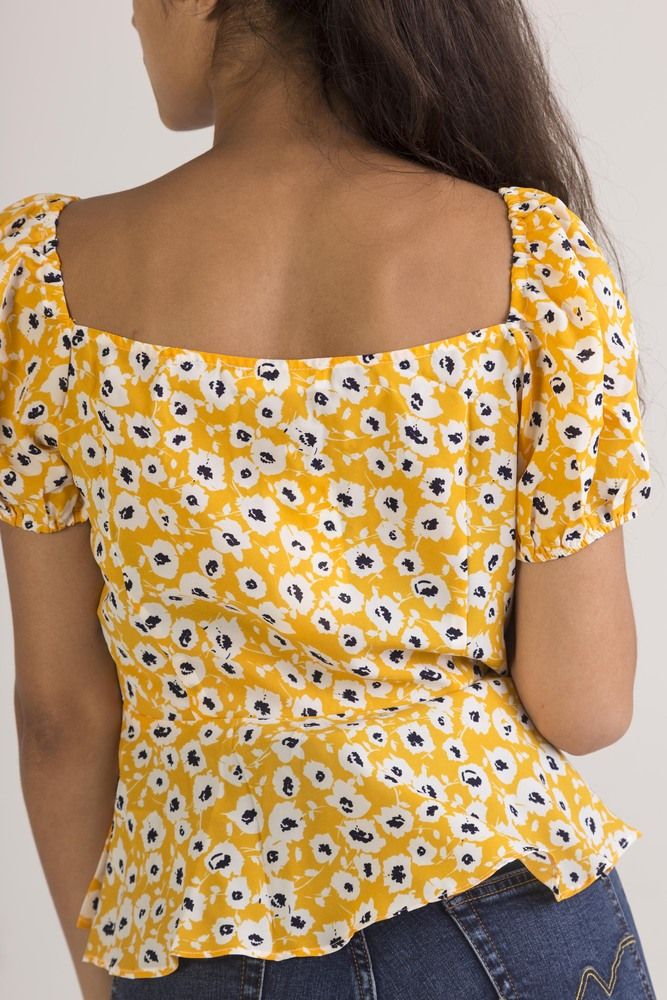 Anna Ellis 1TP15C - 
Floral print blouse
