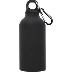 PF Concept 100559 - Oregon 400 ml matte water bottle with carabiner Solid Black