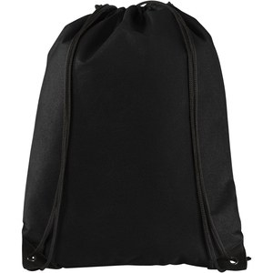 PF Concept 119619 - Evergreen non-woven drawstring bag 5L Solid Black