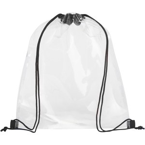 PF Concept 120086 - Lancaster transparent drawstring bag 5L Solid Black