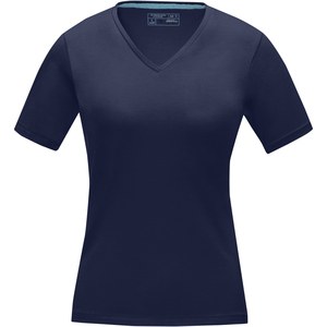 Elevate NXT 38017 - Kawartha short sleeve women's GOTS organic V-neck t-shirt Navy