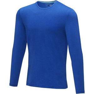 Elevate NXT 38018 - Ponoka long sleeve men's GOTS organic t-shirt Pool Blue