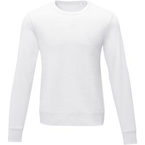 Elevate Essentials 38231 - Zenon men’s crewneck sweater White