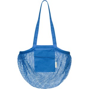 PF Concept 120519 - Pune 100 g/m² GOTS organic mesh cotton tote bag 6L Process Blue