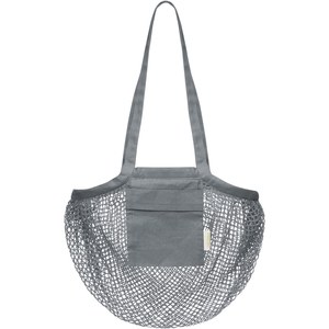 PF Concept 120519 - Pune 100 g/m² GOTS organic mesh cotton tote bag 6L Grey