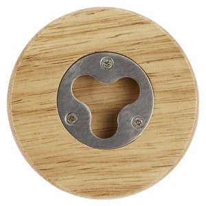 PF Concept 113201 - Scoll wooden coaster with bottle opener