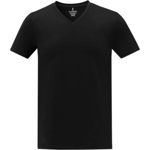 Elevate Life 38030 - Somoto short sleeve men's V-neck t-shirt  Solid Black