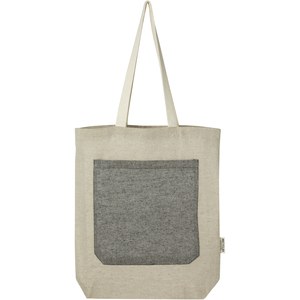 PF Concept 120643 - Pheebs 150 g/m² recycled cotton tote bag with front pocket 9L
