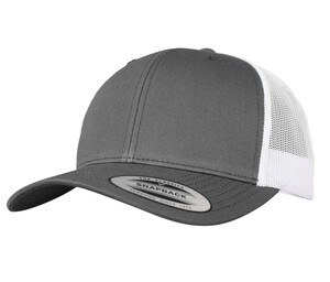 FLEXFIT F6606T - Casquette style trucker Dark Grey/ White