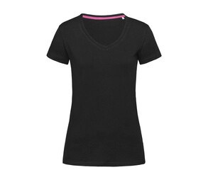 STEDMAN ST9710 - V-neck T-shirt for women Black Opal