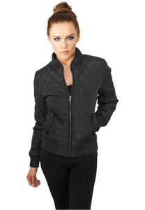 Urban Classics TB806C - Ladies Diamond Quilt Nylon Jacket